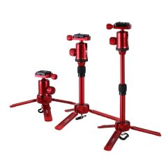 SIRUI 3T-35K alumínium asztali tripod gömbfejjel (piros)