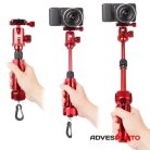 SIRUI 3T-35K alumínium asztali tripod gömbfejjel (piros)