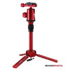 SIRUI 3T-35K alumínium asztali tripod gömbfejjel (piros)