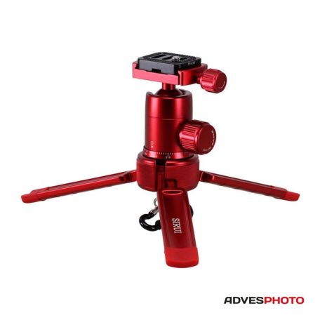 SIRUI 3T-35K alumínium asztali tripod gömbfejjel (piros)