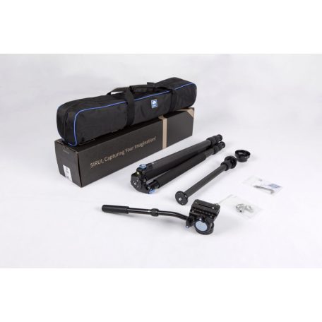 SIRUI R-2004 alumínium állvány VH-10 videófejjel