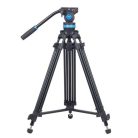 SIRUI SH-15 alumínium broadcast tripod fluid videófejjeljel