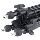 SIRUI SH-15 alumínium broadcast tripod fluid videófejjeljel