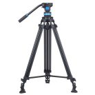SIRUI SH-25 alumínium broadcast tripod fluid videófejjeljel