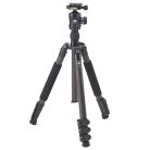 SIRUI ET-2204 carbon tripod VA-5 fluid videófejjeljel