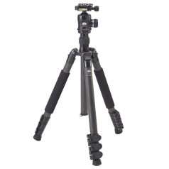 SIRUI ET-2204 carbon tripod VA-5 fluid videófejjeljel