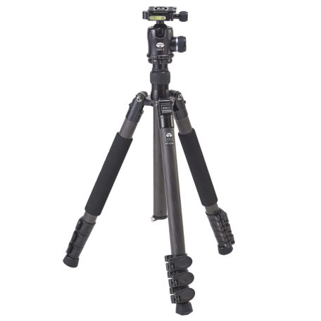 SIRUI ET-2204 carbon tripod VA-5 fluid videófejjeljel