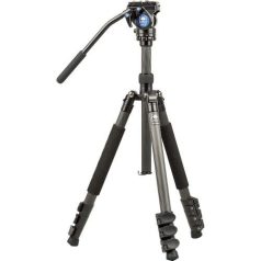 SIRUI ET-1204 carbon tripod VA-5 fluid videófejjeljel