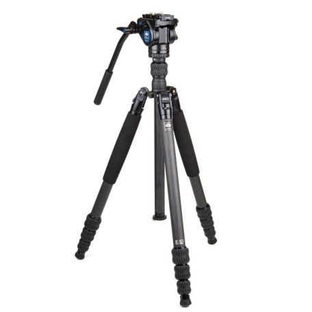 SIRUI Traveler 7C carbon tripod VA-5 fluid videófejjeljel