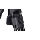 SIRUI SH-05 alumínium broadcast tripod fluid videófejjeljel