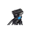 SIRUI SH-05 alumínium broadcast tripod fluid videófejjeljel