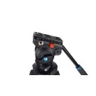 SIRUI SH-05 alumínium broadcast tripod fluid videófejjeljel