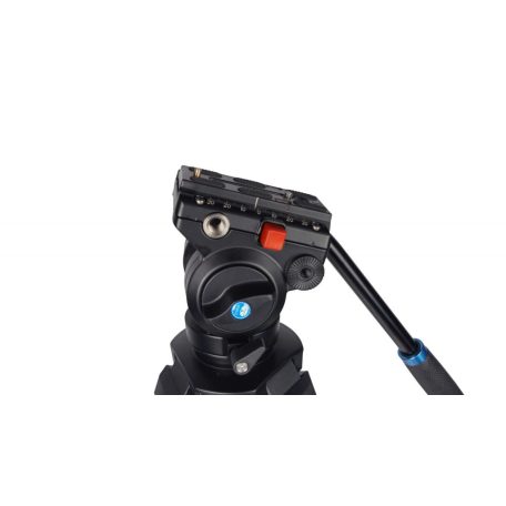 SIRUI SH-05 alumínium broadcast tripod fluid videófejjeljel