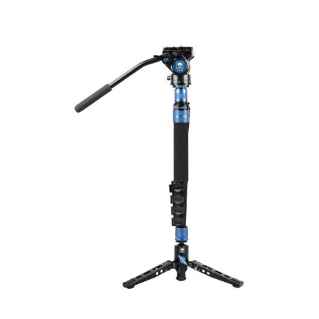 SIRUI P-325FS carbon monopod 3 lábú állványtalppal és VA-5 fluid videófejjeljel