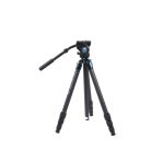 SIRUI ST-224 carbon tripod VH-10 fluid videófejjel