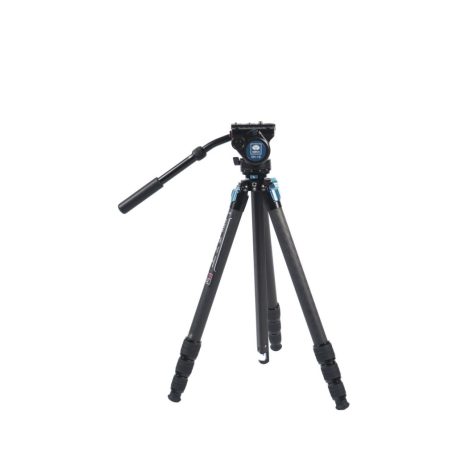 SIRUI ST-224 carbon tripod VH-10 fluid videófejjel
