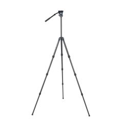 SIRUI ST-224 carbon tripod VH-10 fluid videófejjel