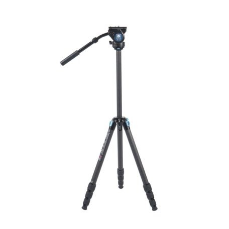 SIRUI ST-224 carbon tripod VH-10 fluid videófejjel