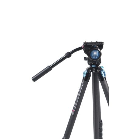 SIRUI ST-224 carbon tripod VH-10 fluid videófejjel