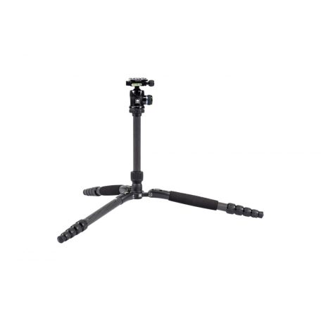SIRUI T-1205 carbon tripod beépített monopoddal és K-10II gömbfejjel