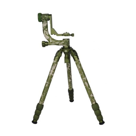 SIRUI terepmintás CT-3204 Explorer carbon tripod CH-20 gimbal fejjel