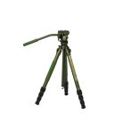 SIRUI Pilot CT04 alumínium tripod CT5 videófejjel