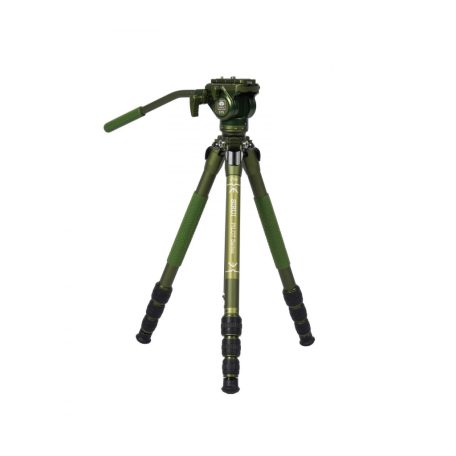 SIRUI Pilot CT04 alumínium tripod CT5 videófejjel