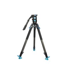   SIRUI Rapid SVT75 Lite egylépeses magasságállítású tripod készlet SVH15 fluid videófejjel