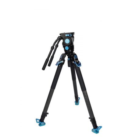 SIRUI Rapid SVT75 Lite egylépeses magasságállítású tripod készlet SVH15 fluid videófejjel