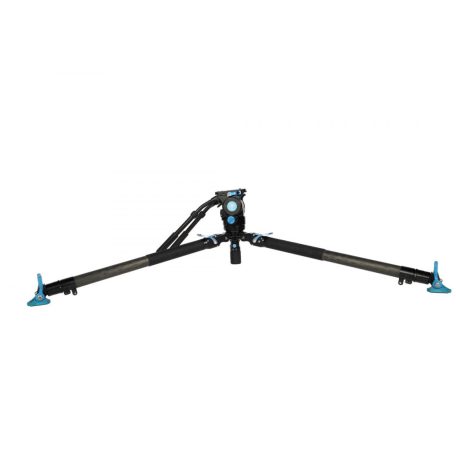 SIRUI Rapid SVT75 Lite egylépeses magasságállítású tripod készlet SVH15 fluid videófejjel