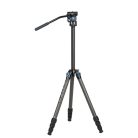 SIRUI ST-124 carbon tripod VA-5 fluid viedófejjel