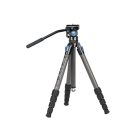 SIRUI ST-125 carbon tripod VA-5 fluid viedófejjel