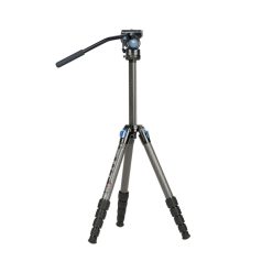 SIRUI ST-125 carbon tripod VA-5 fluid viedófejjel
