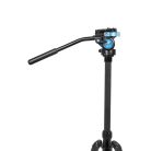 SIRUI T-024SK Fekete Szénszálas Állvány VA-5X Videó Fejjel
