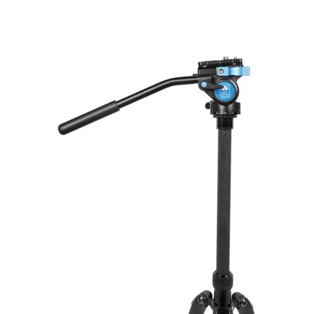 SIRUI T-024SK Fekete Szénszálas Állvány VA-5X Videó Fejjel