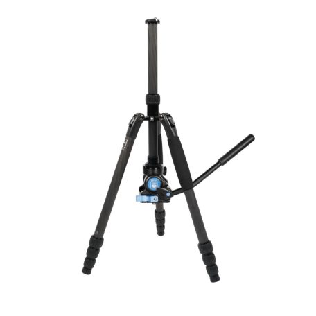 SIRUI T-024SK Fekete Szénszálas Állvány VA-5X Videó Fejjel