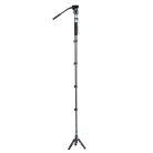 SIRUI P-325FL carbon monopod 3 lábú állványtalppal és VA-5 fluid videófejjeljel