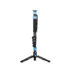 SIRUI P-325FS carbon monopod 3 lábú állványtalppal és VA-5 fluid videófejjeljel