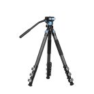 SIRUI L-324F Landscape carbon tripod - utazásra tervezve + VA-5X videó fejjel
