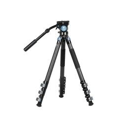   SIRUI L-324F Landscape carbon tripod - utazásra tervezve + VH-10 videó fejjel