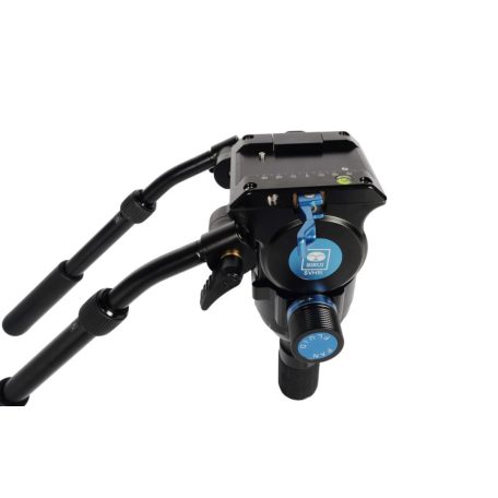 SIRUI Rapid SVS75 egylépeses magasságállítású tripod SVH15 fluid videófejjel