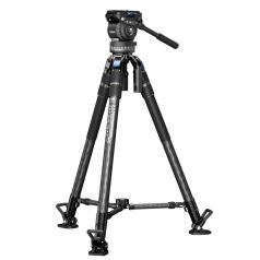   SIRUI Rapid SVS75 egylépeses magasságállítású tripod VHS10 fluid videófejjel