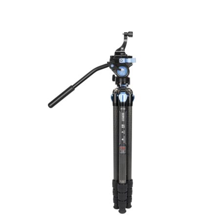 SIRUI Superb Traveler 124 karbon utazóállvány VA-5X videófejjel és BA-1 binokulár tartóval