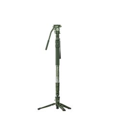   SIRUI CVM-145P+CT5X Terepmintás Monopod Videó Készlet (Pedálos Változat)