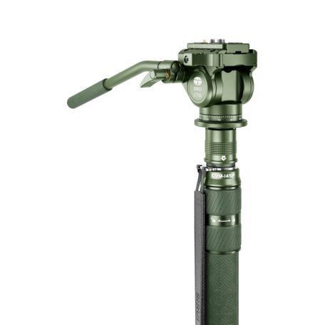 SIRUI CVM-145P+CT5X Terepmintás Monopod Videó Készlet (Pedálos Változat)