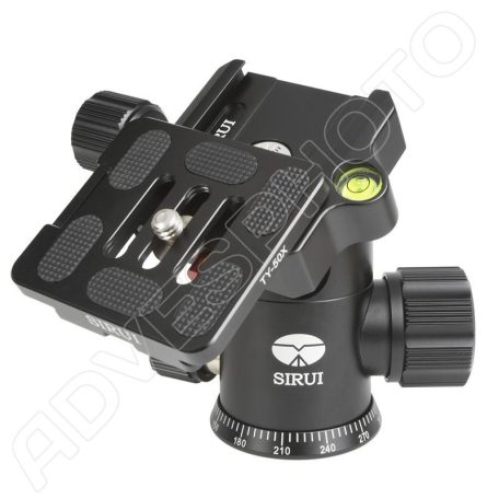 SIRUI G-10KX gömbfej 18kg teherbírással és TY-50X gyorscseretappal