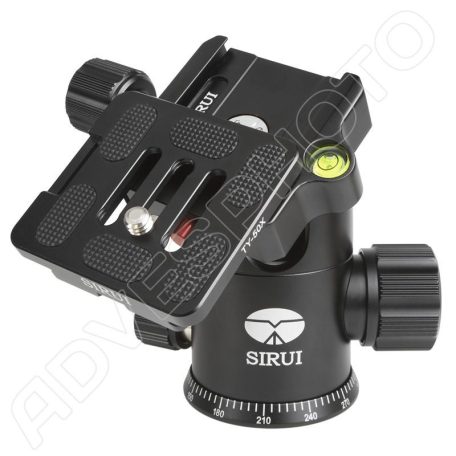 SIRUI G-20KX gömbfej 20kg teherbírással és TY-50X gyorscseretappal