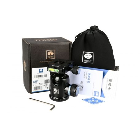 SIRUI K-20X gömbfej 25kg teherbírással és TY-50X gyorscseretappal