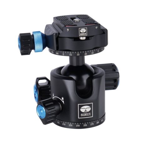 SIRUI ST-10X professzionális alumínium gömbfej 20kg teherbírással és TY-ST-10 gyorscseretappal