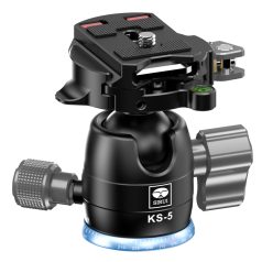   SIRUI KS-5 gömbfej 10kg teherbírással és TQ-55X gyorscseretalppal